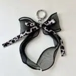 CHARM LLAVERO LAZO ANIMAL PRINT
